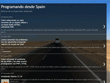 Tablet Screenshot of programandodesdespain.blogspot.com