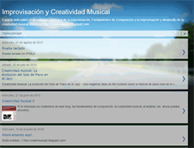 Tablet Screenshot of improycreatividad.blogspot.com