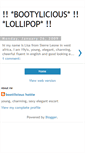 Mobile Screenshot of lisaboottylicious.blogspot.com