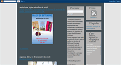 Desktop Screenshot of biblioteca-montalegre.blogspot.com