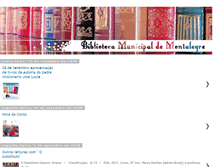 Tablet Screenshot of biblioteca-montalegre.blogspot.com