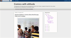 Desktop Screenshot of comics-with-attitude.blogspot.com