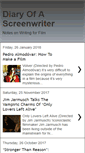 Mobile Screenshot of diaryofascreenwriter.blogspot.com