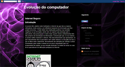 Desktop Screenshot of evoluodocomputador.blogspot.com