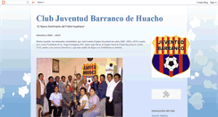 Desktop Screenshot of juventudbarranco.blogspot.com