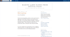 Desktop Screenshot of 35mmslides.blogspot.com