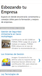Mobile Screenshot of esbozandotuempresa.blogspot.com