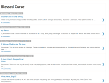 Tablet Screenshot of blessed-curse.blogspot.com