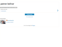 Tablet Screenshot of patronbolivar.blogspot.com