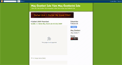 Desktop Screenshot of ozetizle.blogspot.com