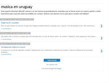 Tablet Screenshot of musicaenuruguayhoy.blogspot.com