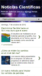 Mobile Screenshot of noticiascientficas.blogspot.com