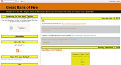 Desktop Screenshot of greatballsoffire.blogspot.com