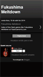 Mobile Screenshot of fukushimameltdown.blogspot.com