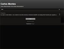 Tablet Screenshot of karlosmontes.blogspot.com