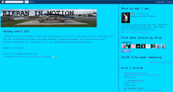 Desktop Screenshot of kieraninmotion.blogspot.com