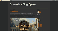 Desktop Screenshot of brazokie.blogspot.com