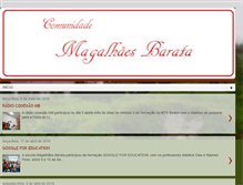 Tablet Screenshot of comunidademagalhaesbarata.blogspot.com