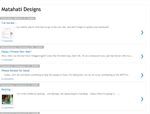 Tablet Screenshot of matahatiseni.blogspot.com