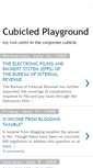 Mobile Screenshot of cubicledplayground.blogspot.com