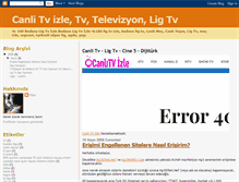 Tablet Screenshot of canli-tv-izle-ligtv.blogspot.com