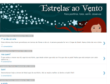 Tablet Screenshot of estrelasaovento.blogspot.com