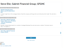 Tablet Screenshot of gabrielfinancialgroup.blogspot.com