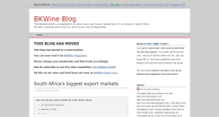 Desktop Screenshot of bkwineblog.blogspot.com