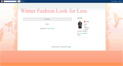 Desktop Screenshot of fashionlookforless.blogspot.com