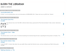 Tablet Screenshot of bjornthelibrarian.blogspot.com