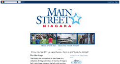 Desktop Screenshot of mainstreetniagara.blogspot.com