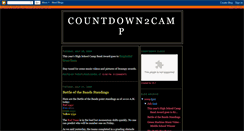 Desktop Screenshot of countdown2camp.blogspot.com