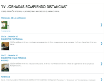 Tablet Screenshot of jornadasrompiendodistancias4.blogspot.com