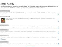 Tablet Screenshot of mikesmonkey.blogspot.com