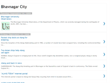 Tablet Screenshot of bhavnagarcity.blogspot.com