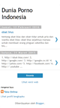 Mobile Screenshot of duniapornoindonesia.blogspot.com