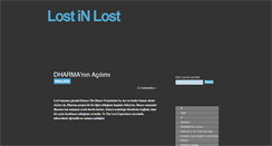 Desktop Screenshot of lostinlosts.blogspot.com