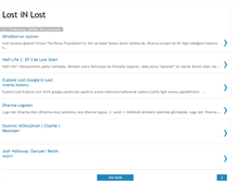 Tablet Screenshot of lostinlosts.blogspot.com