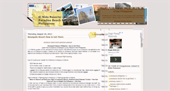 Desktop Screenshot of elnido-resorts.blogspot.com