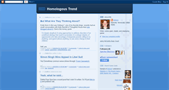 Desktop Screenshot of homtrend.blogspot.com