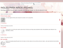 Tablet Screenshot of fichasingles.blogspot.com