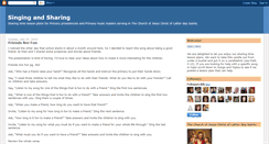 Desktop Screenshot of primarysingingandsharing.blogspot.com
