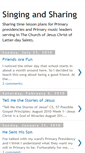 Mobile Screenshot of primarysingingandsharing.blogspot.com