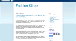 Desktop Screenshot of fashionkillerz.blogspot.com