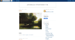 Desktop Screenshot of animals-posters-uk.blogspot.com