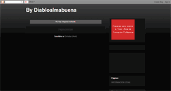 Desktop Screenshot of diabloalmabuena.blogspot.com