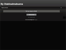Tablet Screenshot of diabloalmabuena.blogspot.com