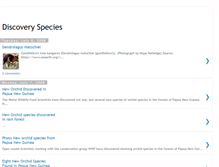 Tablet Screenshot of discoveryspecies.blogspot.com