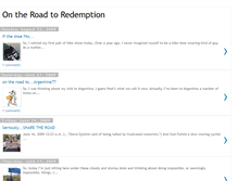 Tablet Screenshot of ontheroadtoredemption.blogspot.com