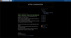 Desktop Screenshot of dimensionotra.blogspot.com